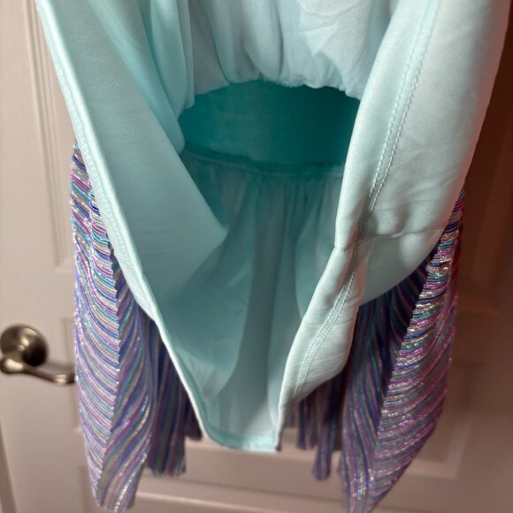 Lilt Kids Girls Winter Penguin Long Sleeve Puffed Sleeve Tutu Dress, Size 4 NEW - Picture 4 of 6